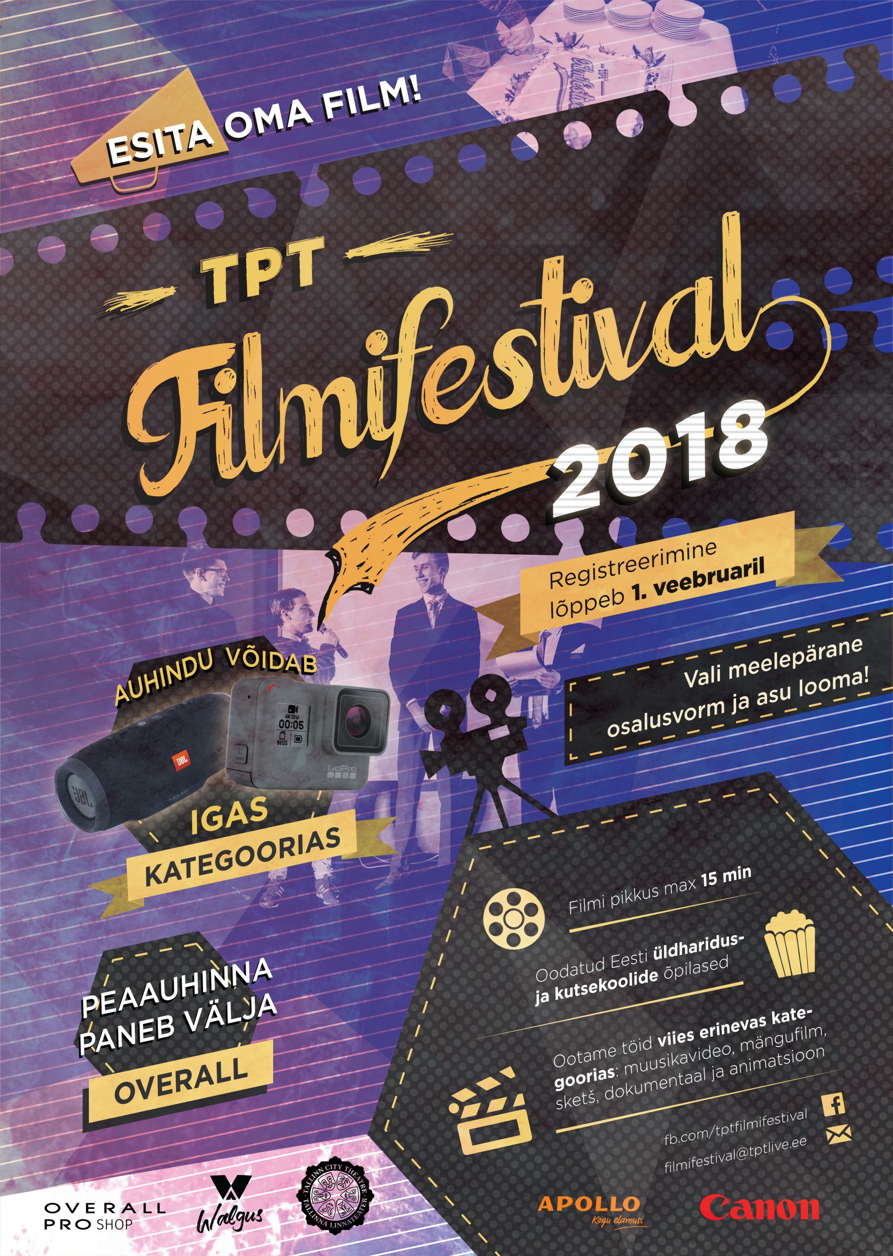 TPT Filmifestival tuleb taas ja juba kolmandat korda!
