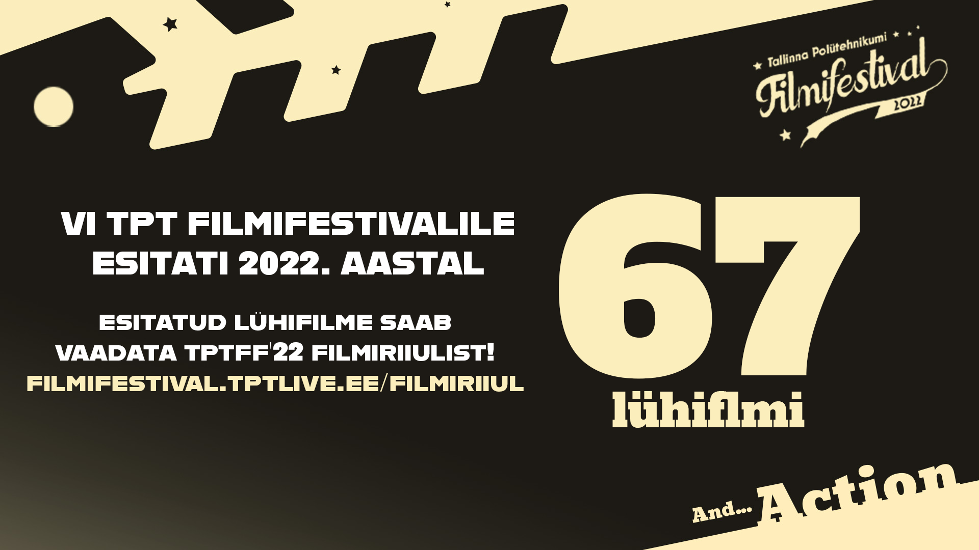 Tallinna Polütehnikumi filmifestivalile esitati rekordarv lühifilme!